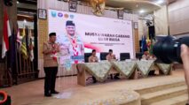 Kemas Faried Alfarelly Terpilih Sebagai Ketua Kwartir Cabang Gerakan Pramuka Kota Jambi [Warta Pendidikan/Ist]